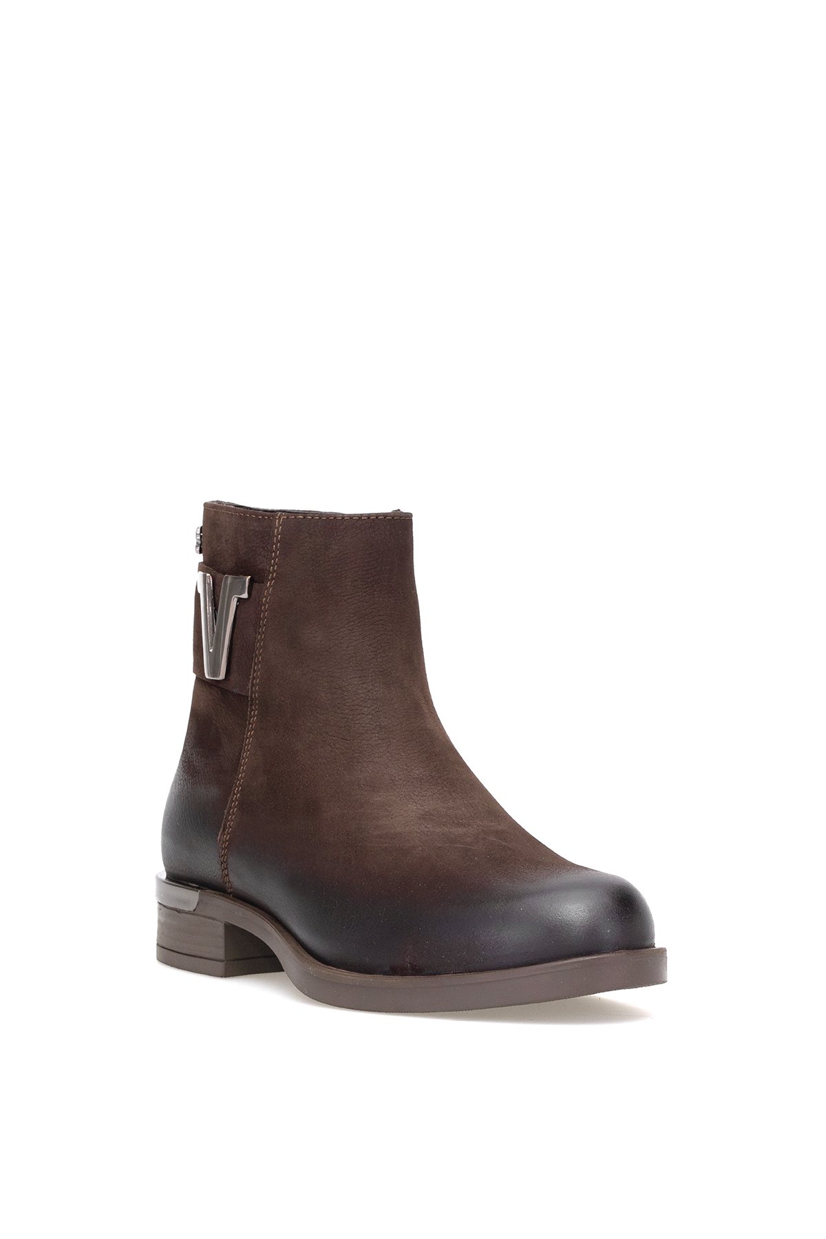 Venüs 2553202K Kadın Hakiki Deri Klasik Bot Kahverengi