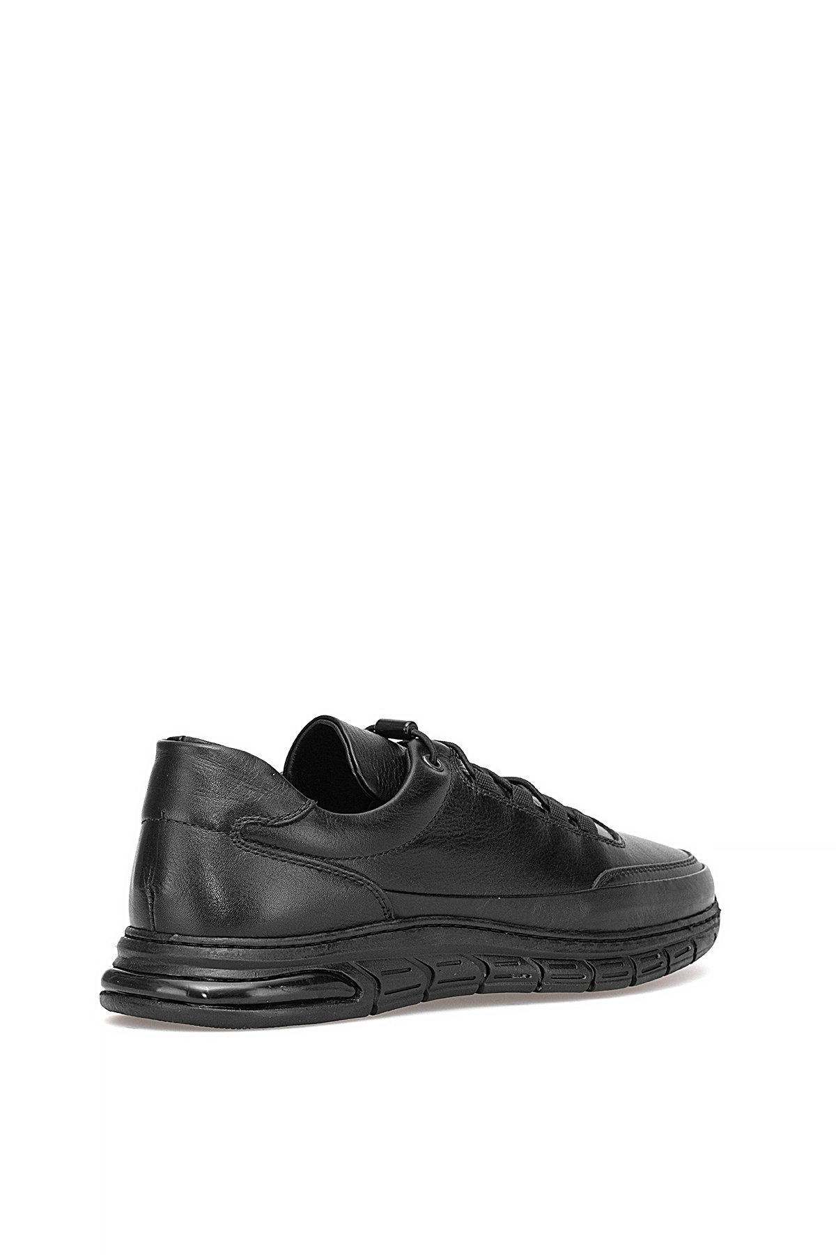 Voyager 1154 Erkek Hakiki Deri Casual Ayakkabı Siyah