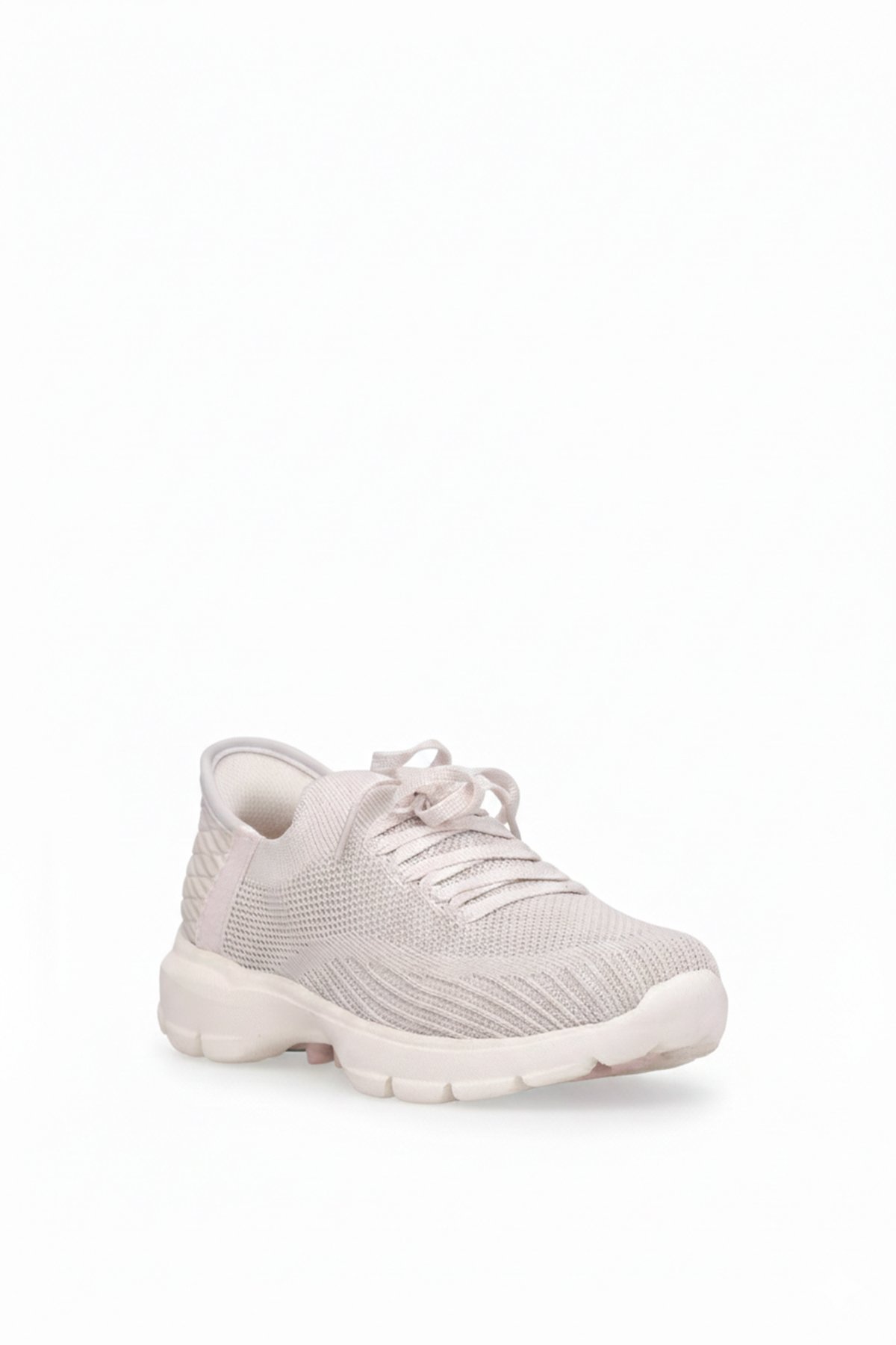 Voyager B042 Kadın Klasik Sneaker Bej