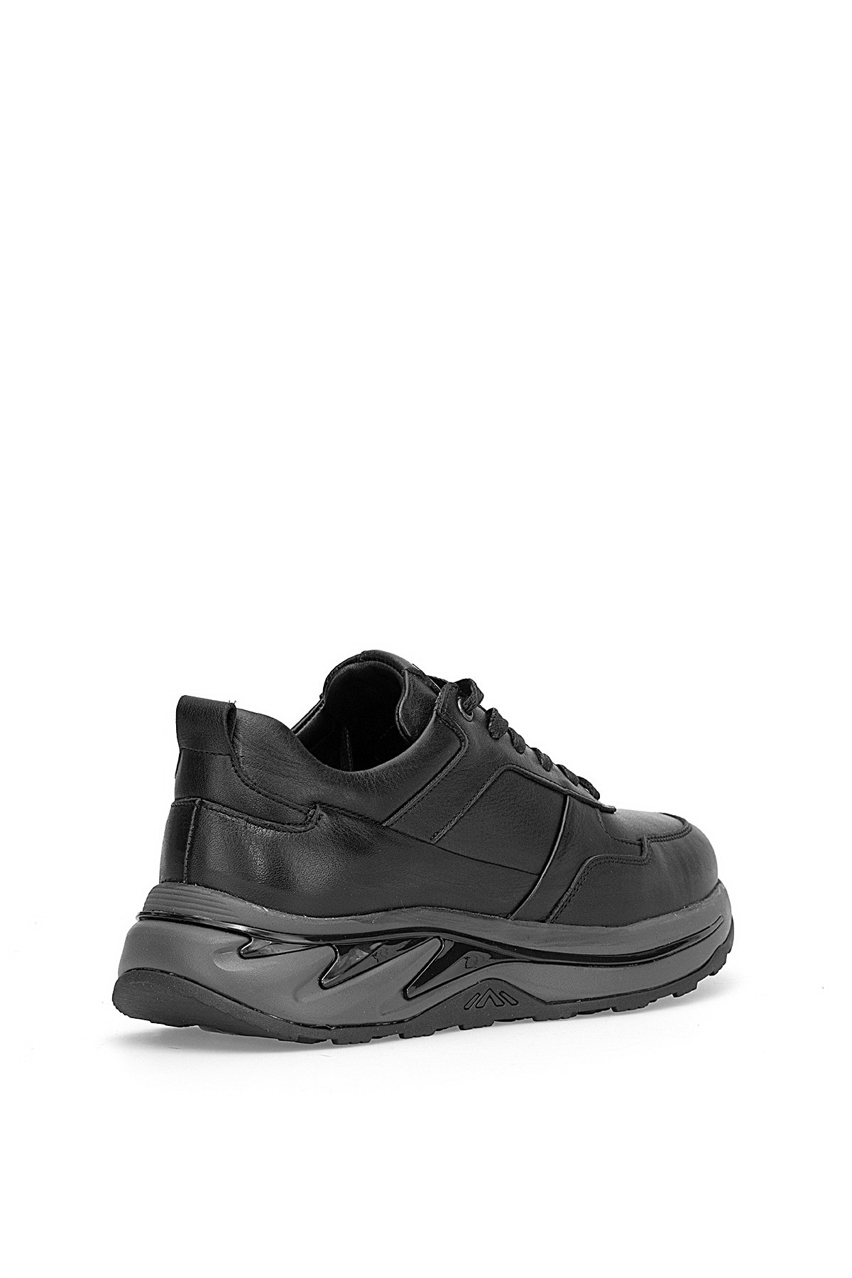 Voyager M534 Erkek Hakiki Deri Casual Ayakkabı Siyah