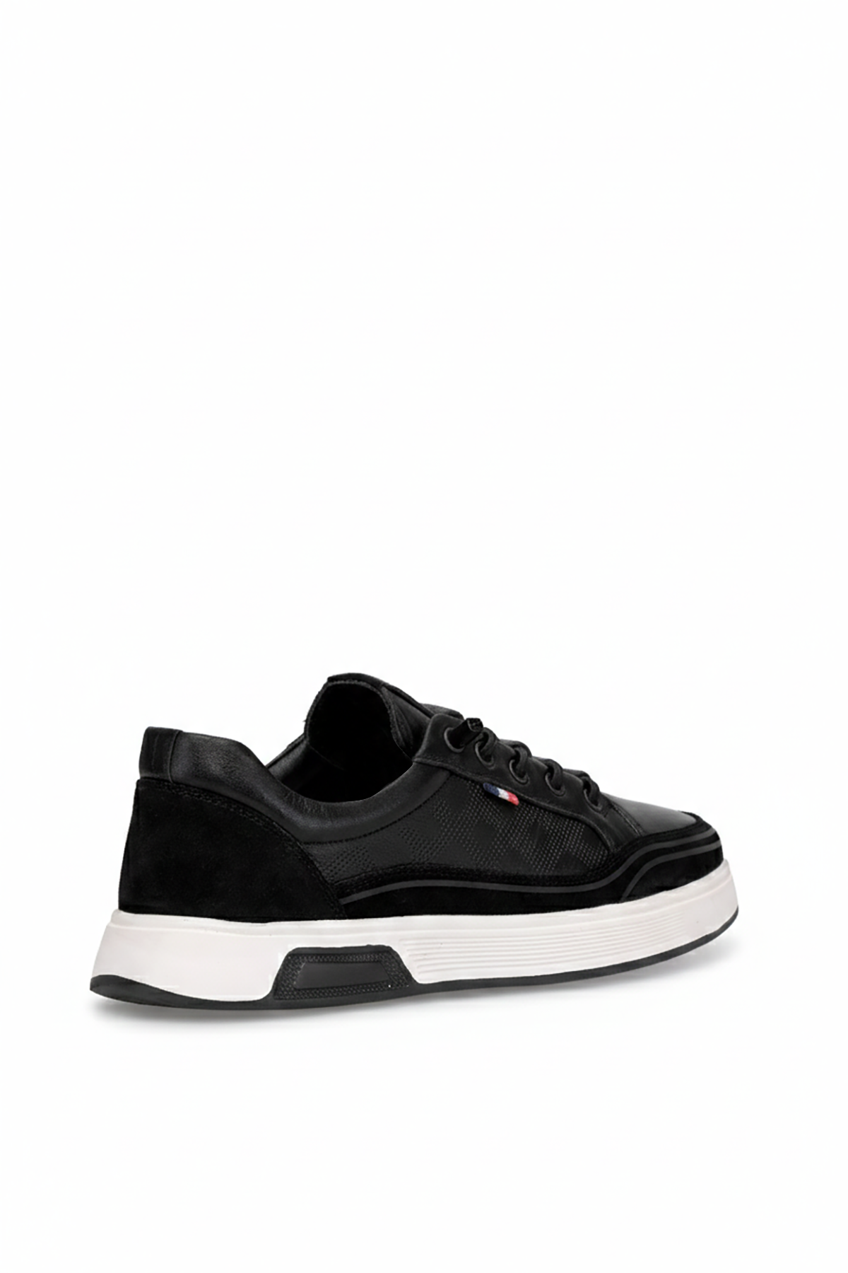 Voyager M578 Erkek Hakiki Deri Casual Ayakkabı Siyah