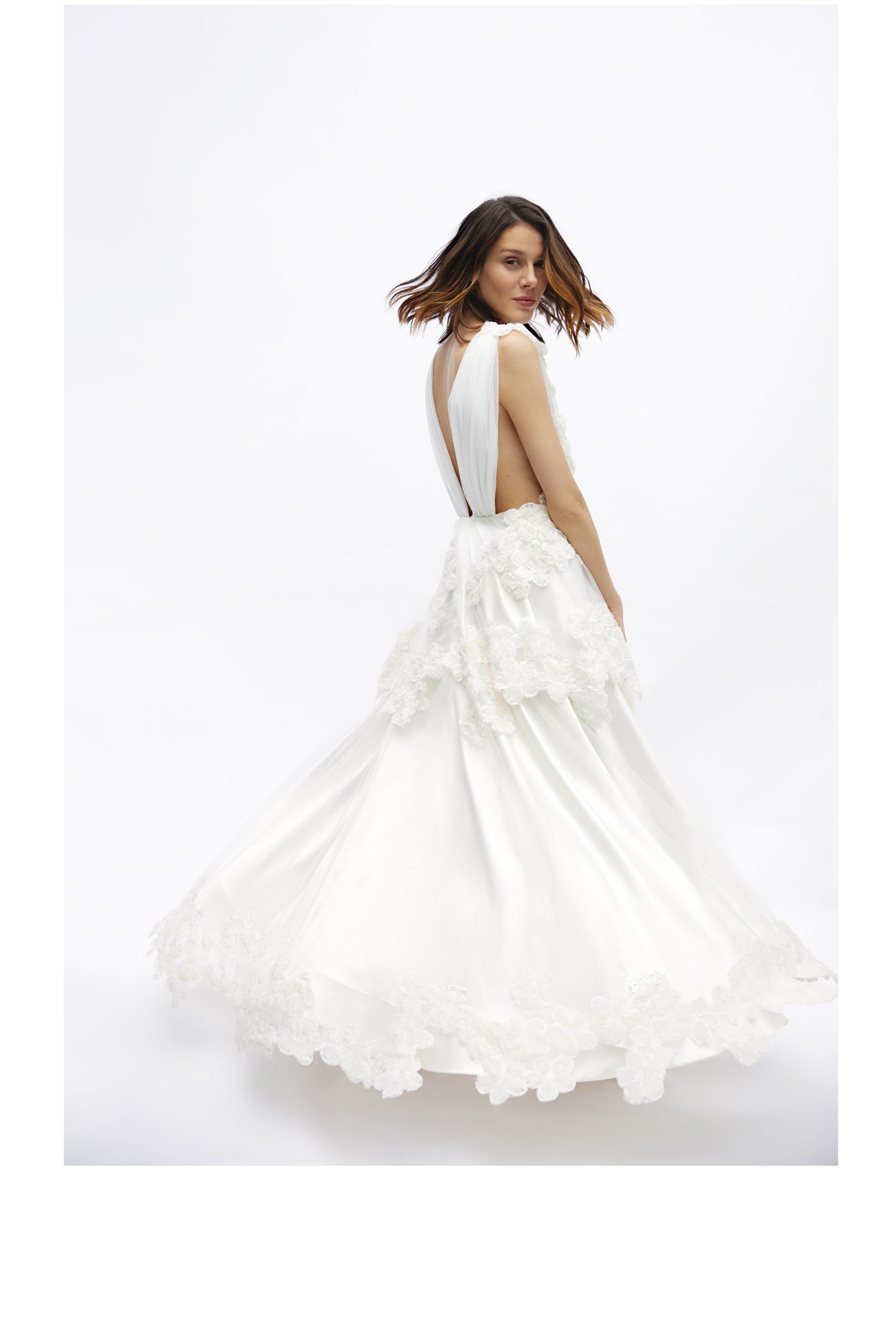 İşlemeli Maksi Elbise