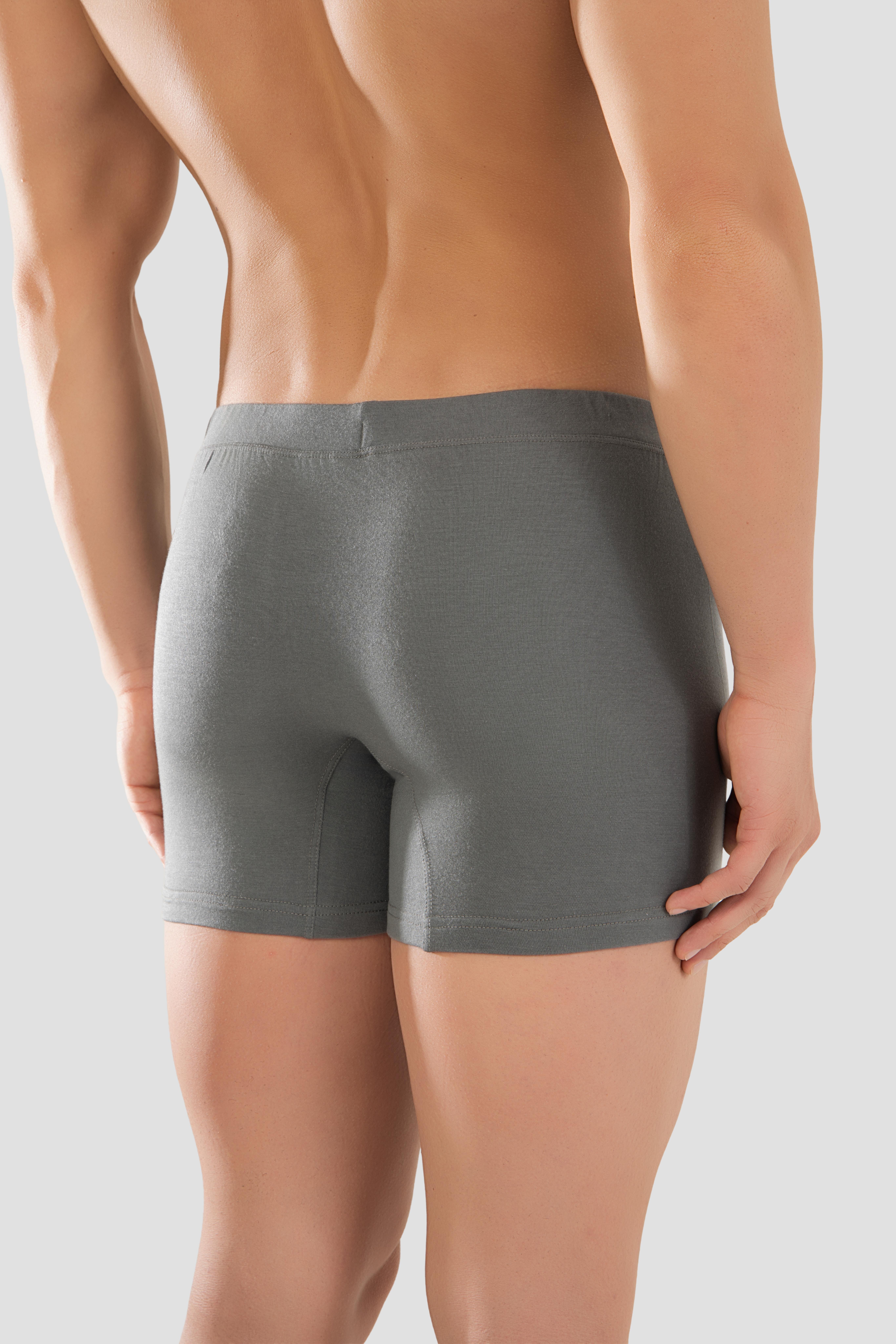 Erkek Mikro Modal Elestan Basic Boxer 1402 ANTRASIT