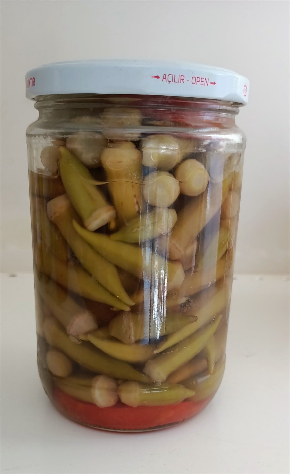 BORNOVA  KINALI BAMYA KONSERVESİ 650 GR