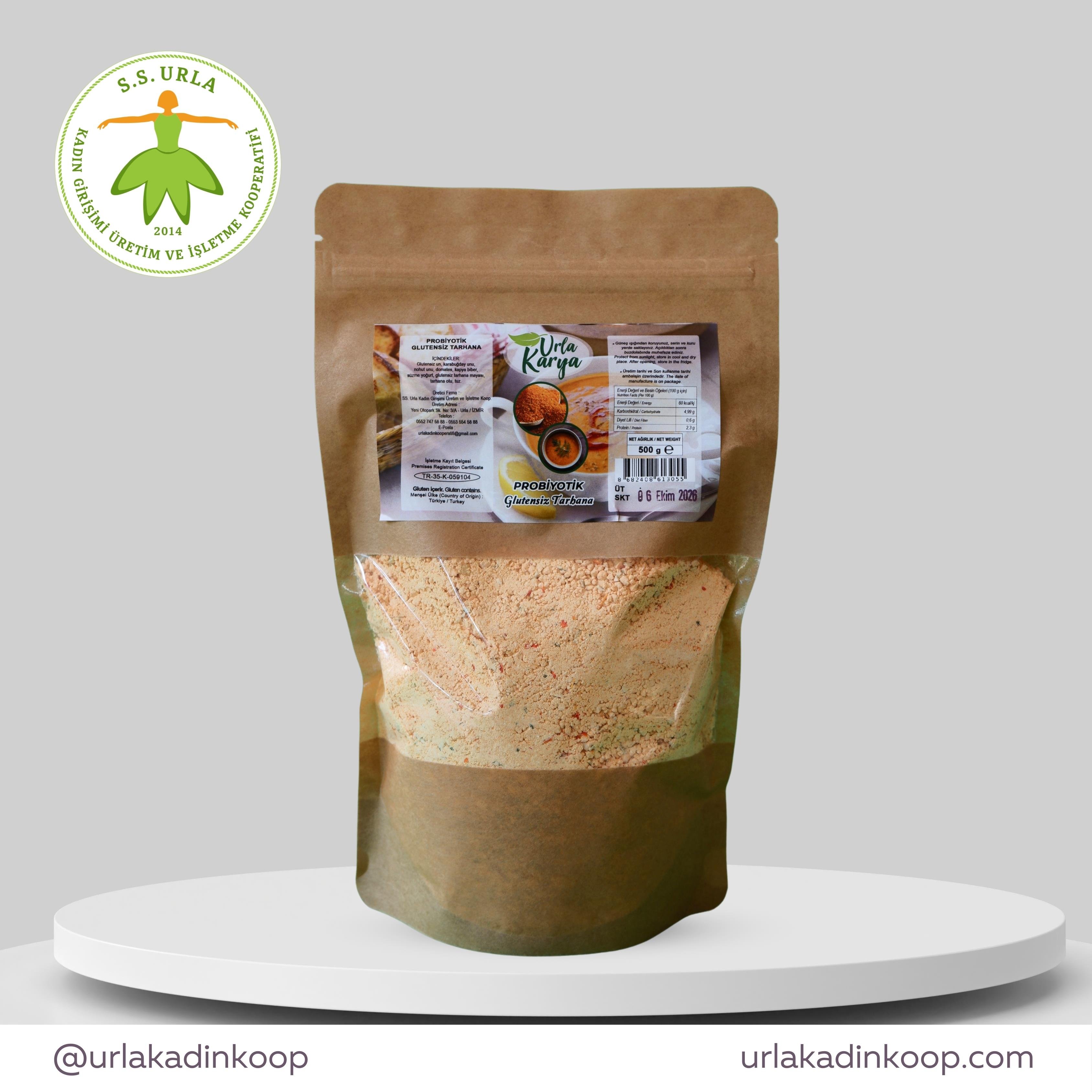 GLUTENSİZ TARHANA 500 GR
