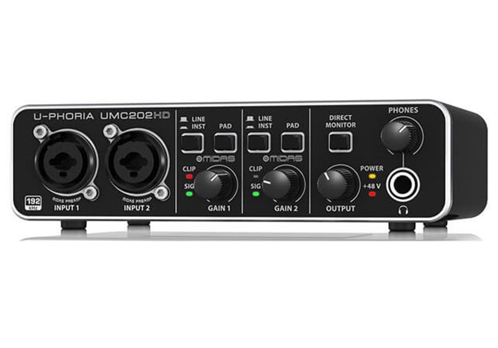 Behringer U-Phoria UMC 202 HD - USB Ses Kartı (2 Kanal)
