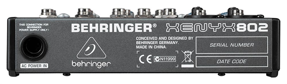 Behringer Xenyx 802 8 Kanal Deck Mikser