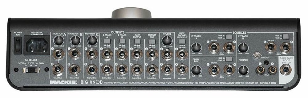 MACKIE Big Knob Studio Command System Kontrol Arabirimi