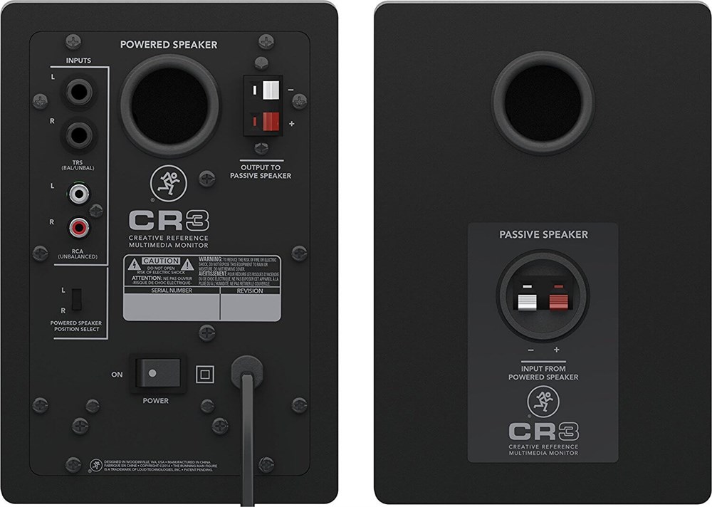 Mackie CR3 Aktif Stüdyo Monitör (Çift)