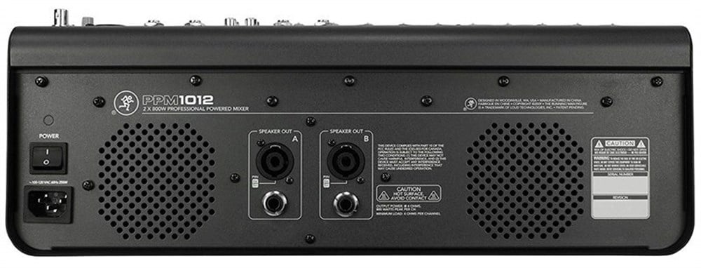 Mackie PPM1012 1600W 12 Kanal Efektli Amfili Mikser