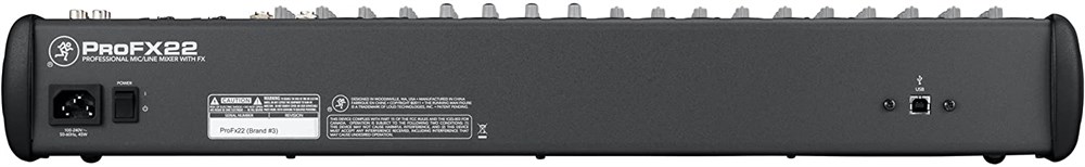 Mackie ProFX22 22 Kanal USB'li Profesyonel Efekt Mikseri