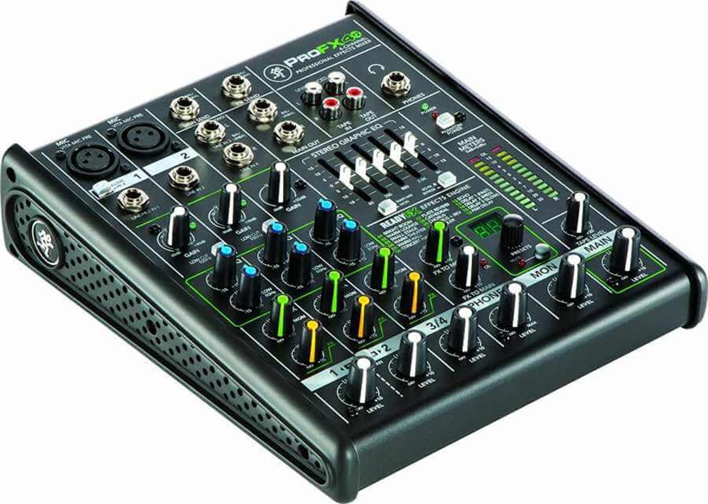 Mackie ProFX4 v2 4 Kanal 1 Aux Analog Mikser