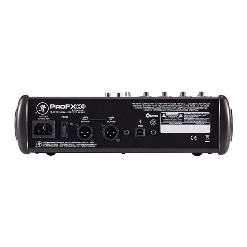 Mackie ProFX8 v2 8 Kanal 1 Aux Analog Mikser