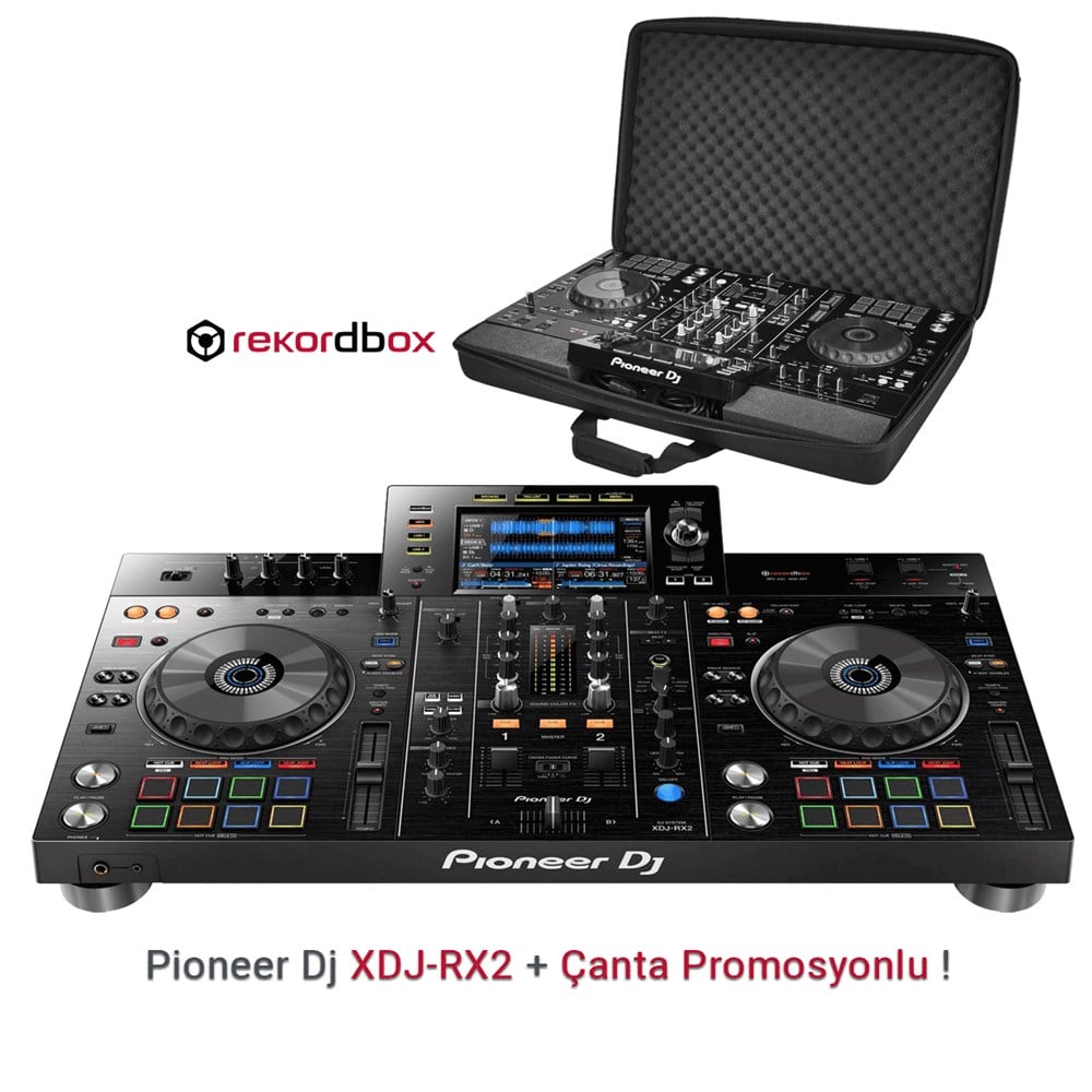 Pioneer DJ XDJ RX2 - Profesyonel All-In-One Dj Controller (2 Kanal