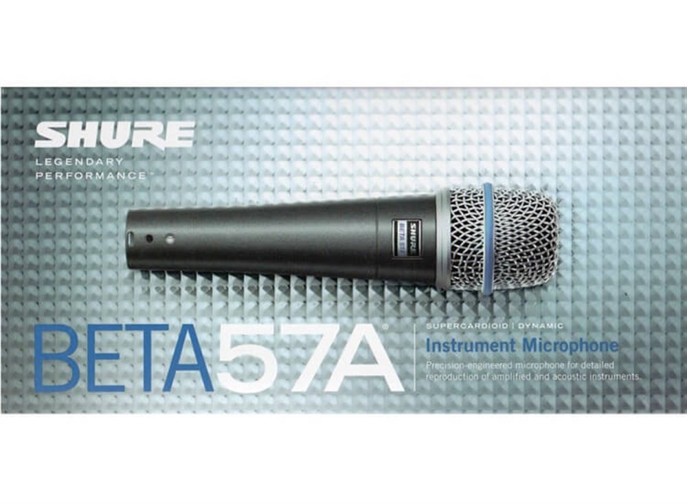 Shure Beta 57A Enstrüman Mikrofonu