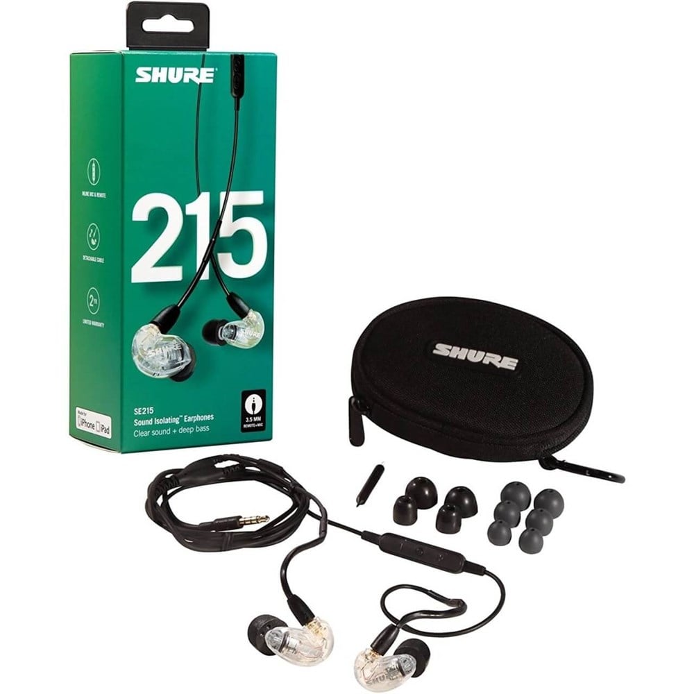 Shure SE215-CL Uni-EFS In-Ear Kulaklık