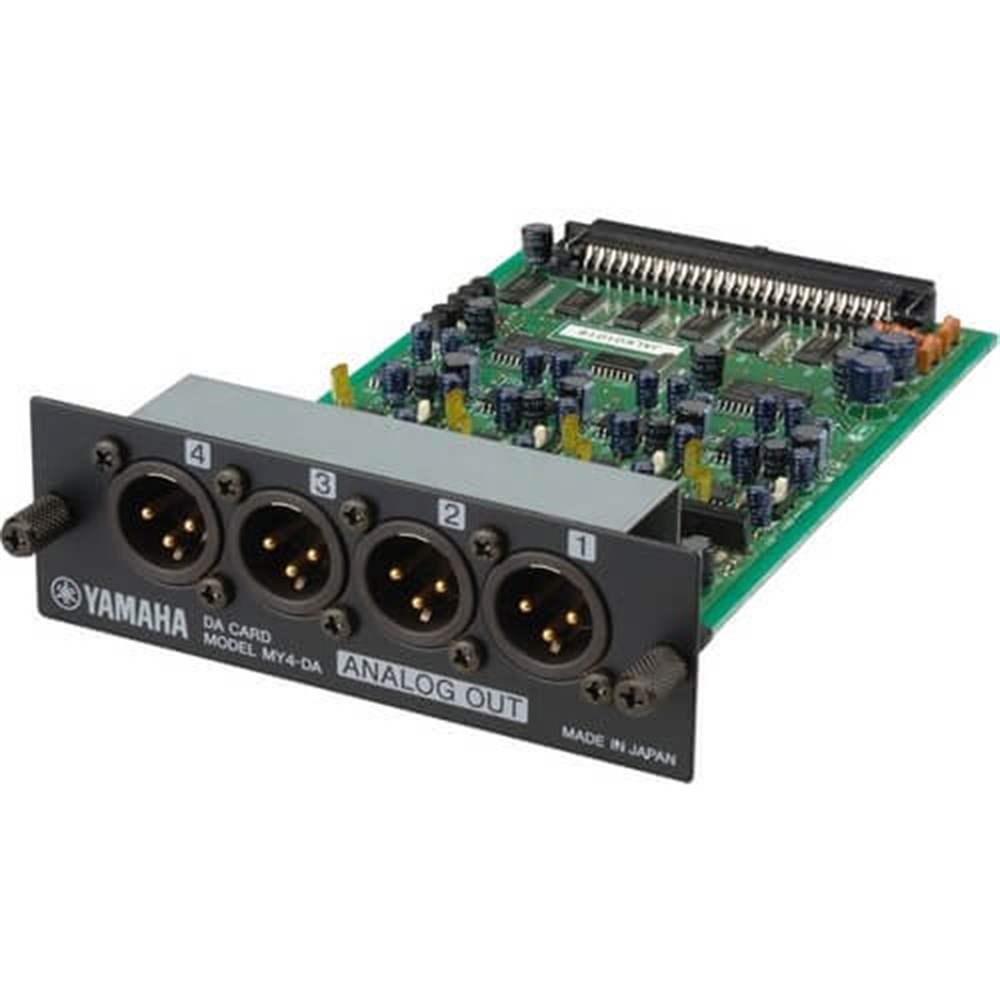 Yamaha MY4DA - 4 Kanal Analog Çıkış Kartı