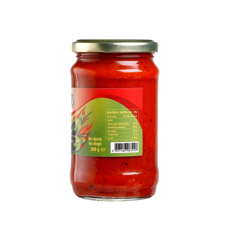 Ajvar Sos (Acılı)