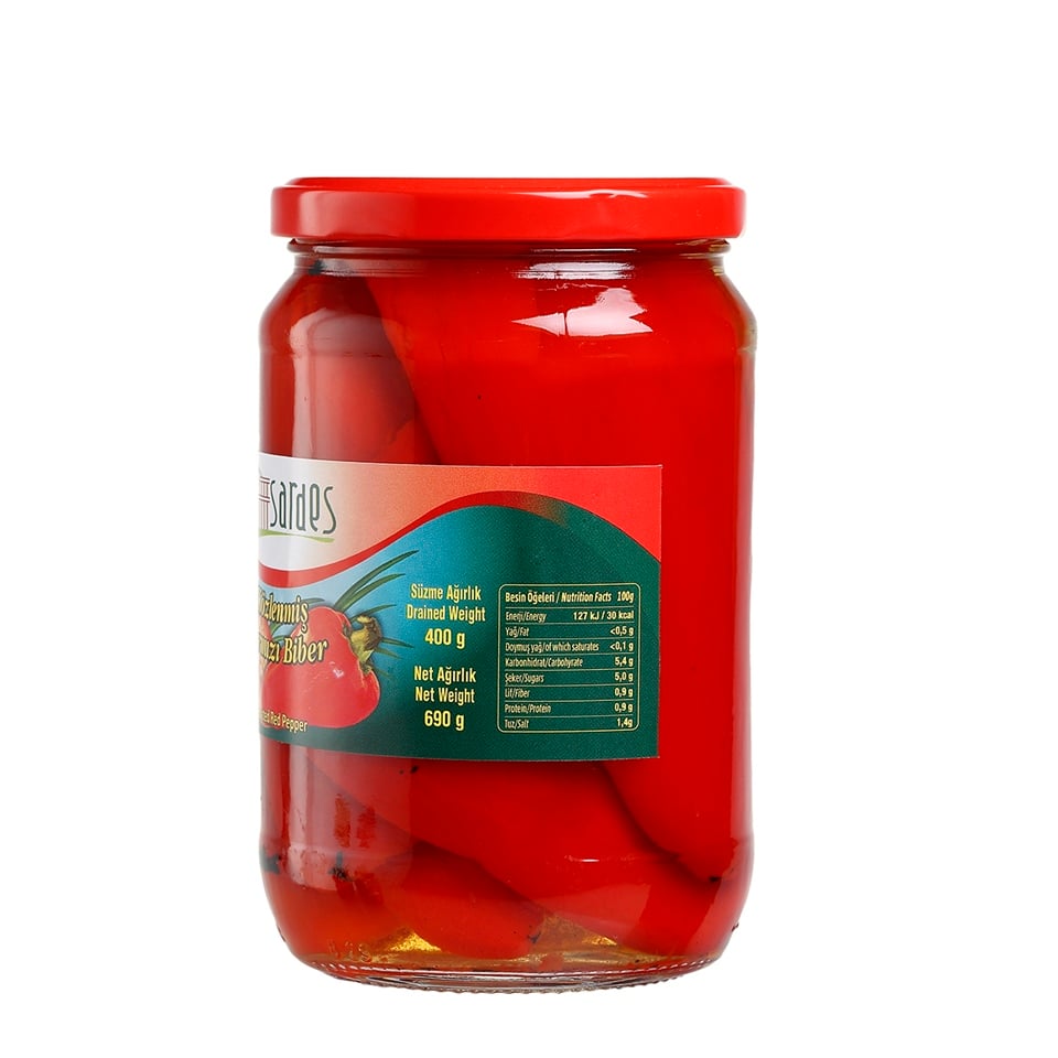 Közlenmiş Kırmızı Biber