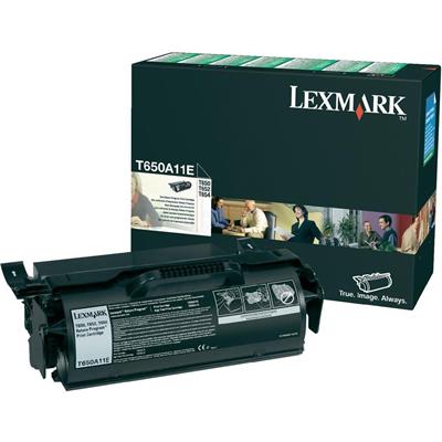 Lexmark T650A11E - Siyah Toner 