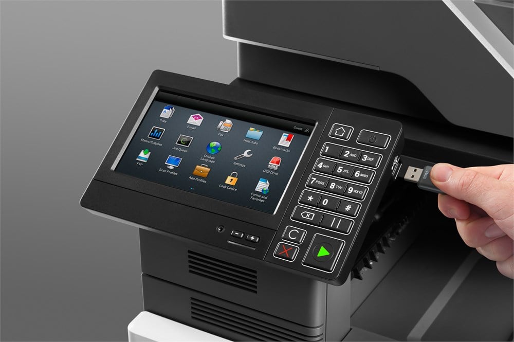 Lexmark CX820de Çok Fonksiyonlu Renkli Lazer Yazıcı