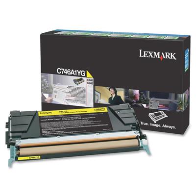 Lexmark C746A1YG - Sarı Toner