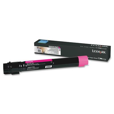 Lexmark X950X2MG - Ekstra Yüksek Kapasiteli Kırmızı Toner