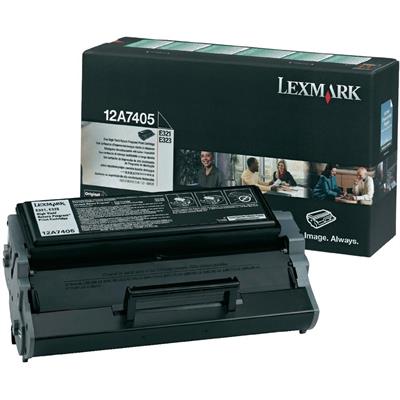 Lexmark 12A7405 - Yüksek Kapasiteli Siyah Toner