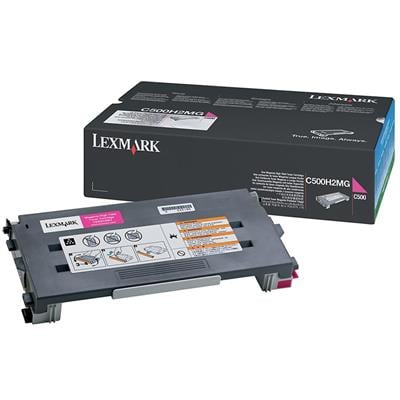 Lexmark C500H2MG - Yüksek Kapasiteli Kırmızı Toner