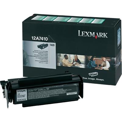 Lexmark 12A7410 - Siyah Toner