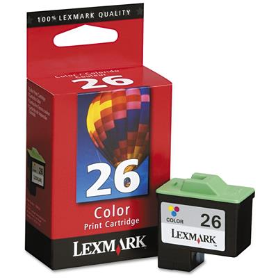 Lexmark 10N0026E - 26 Numaralı 3 Renkli Kartuş