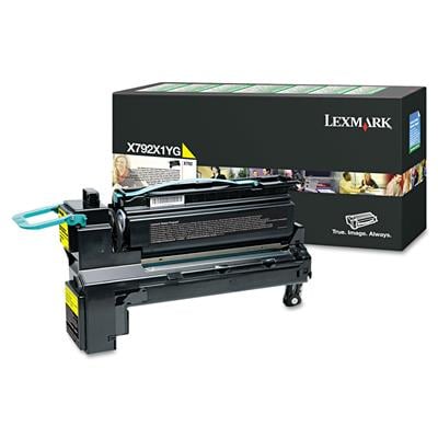 Lexmark X792X1YG - Ekstra Yüksek Kapasiteli Sarı Toner