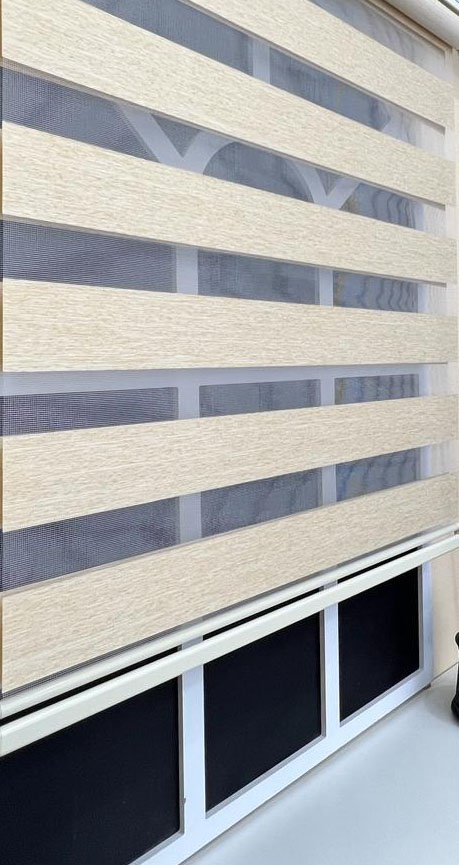 Zebra PerdelerStorBuradaStorBurada Zebra Stor Perde Sütlü Kahve STB 400V03-D