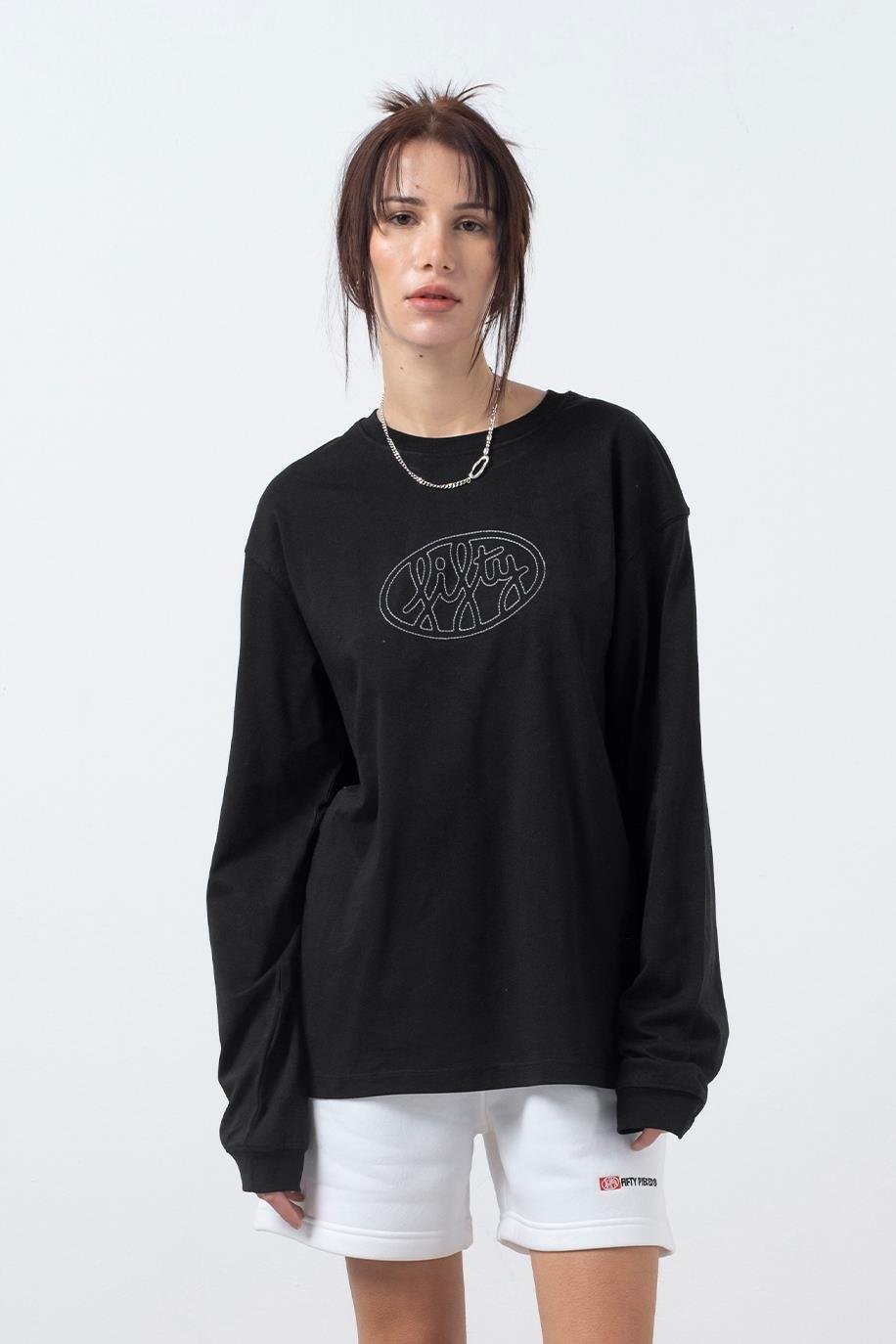 Beyaz Bermuda Jogger Şort