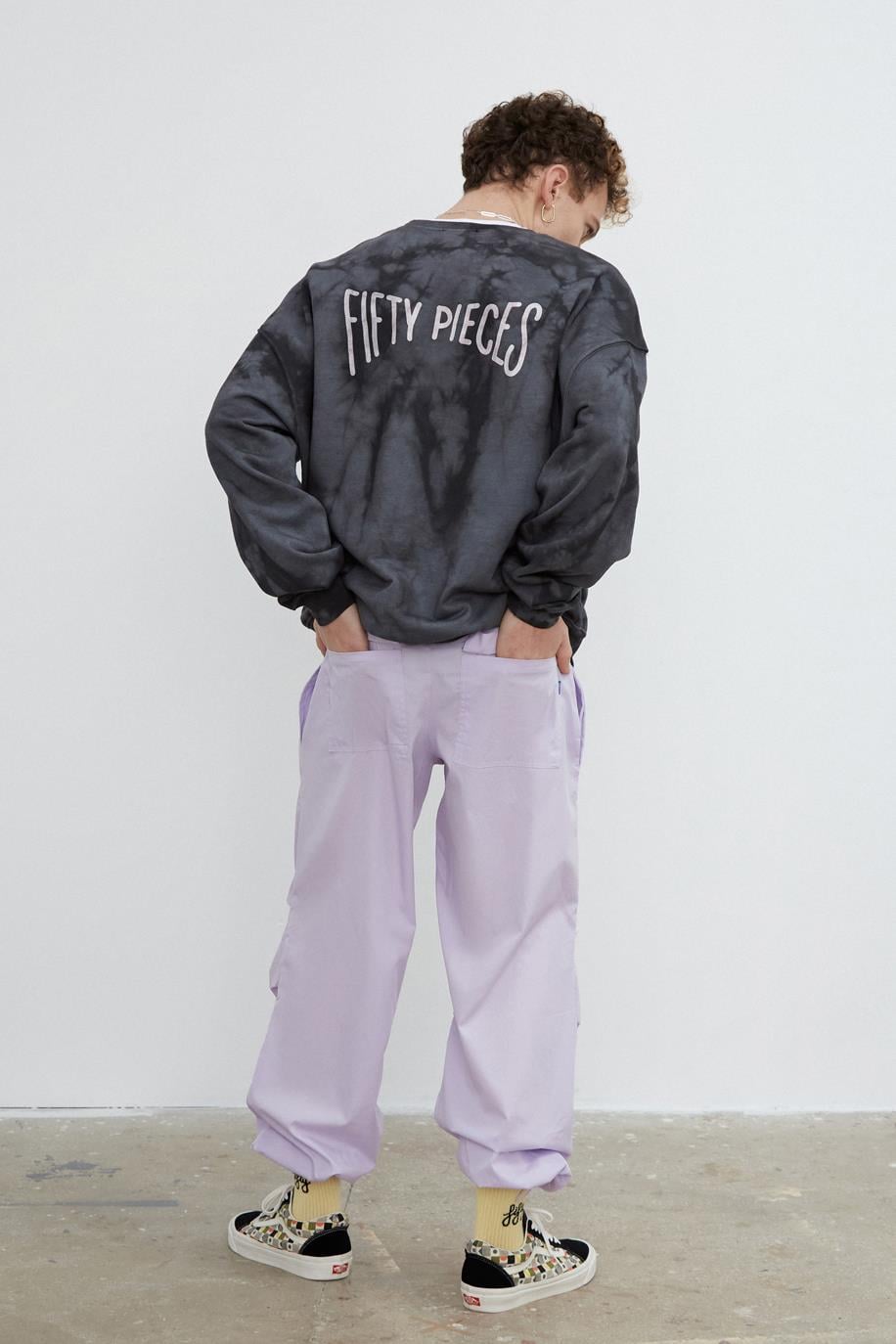 Men's Tie Dyed Oversized Sweatshirt