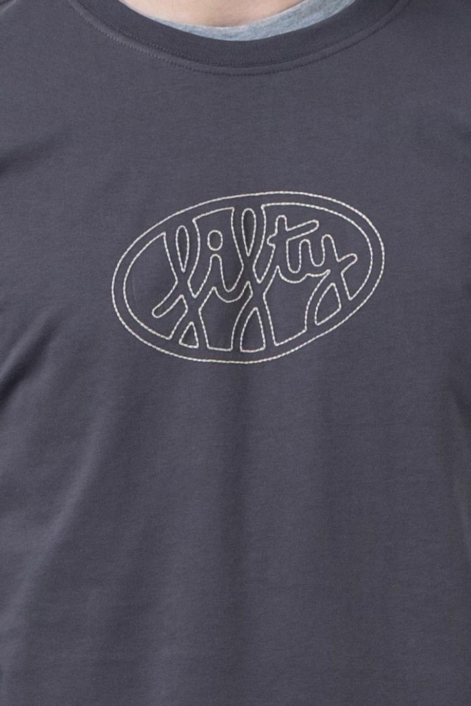 Erkek Antrasit Uzun Kollu T-Shirt