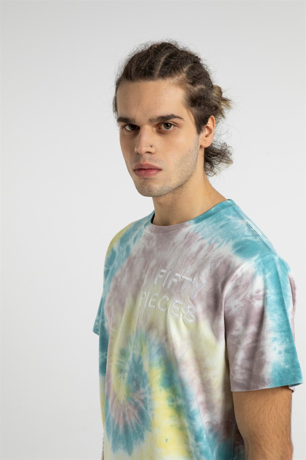 Erkek Batik Uzun T-Shirt