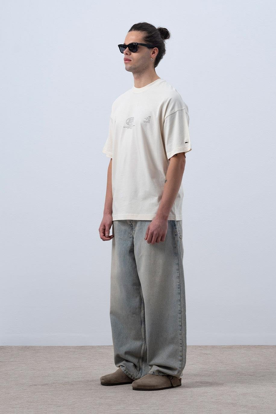 ERKEK CORE DÜŞÜK OMUZLU T-SHIRT