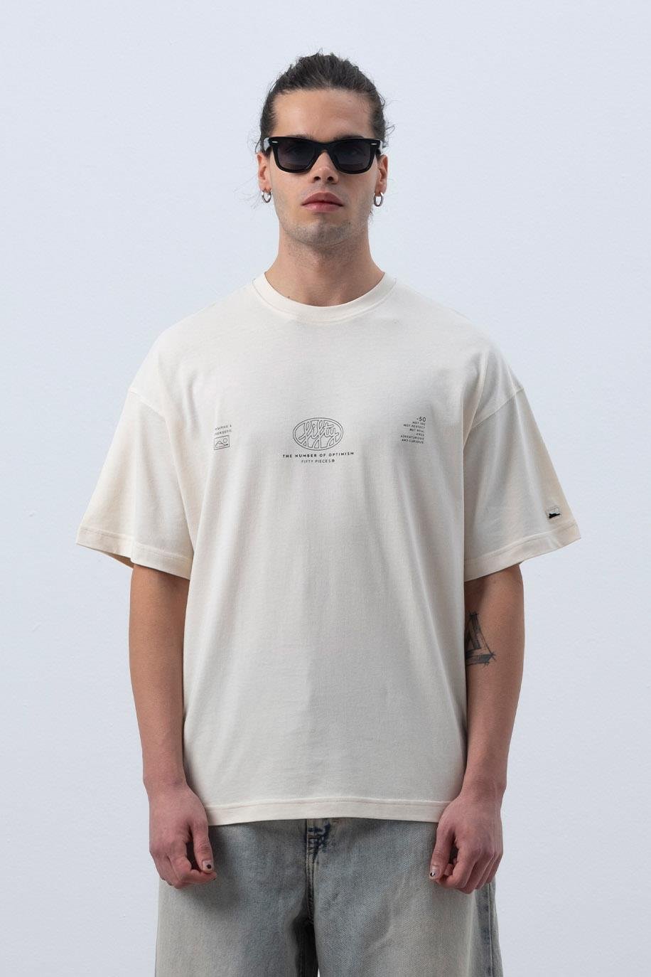 ERKEK CORE DÜŞÜK OMUZLU T-SHIRT