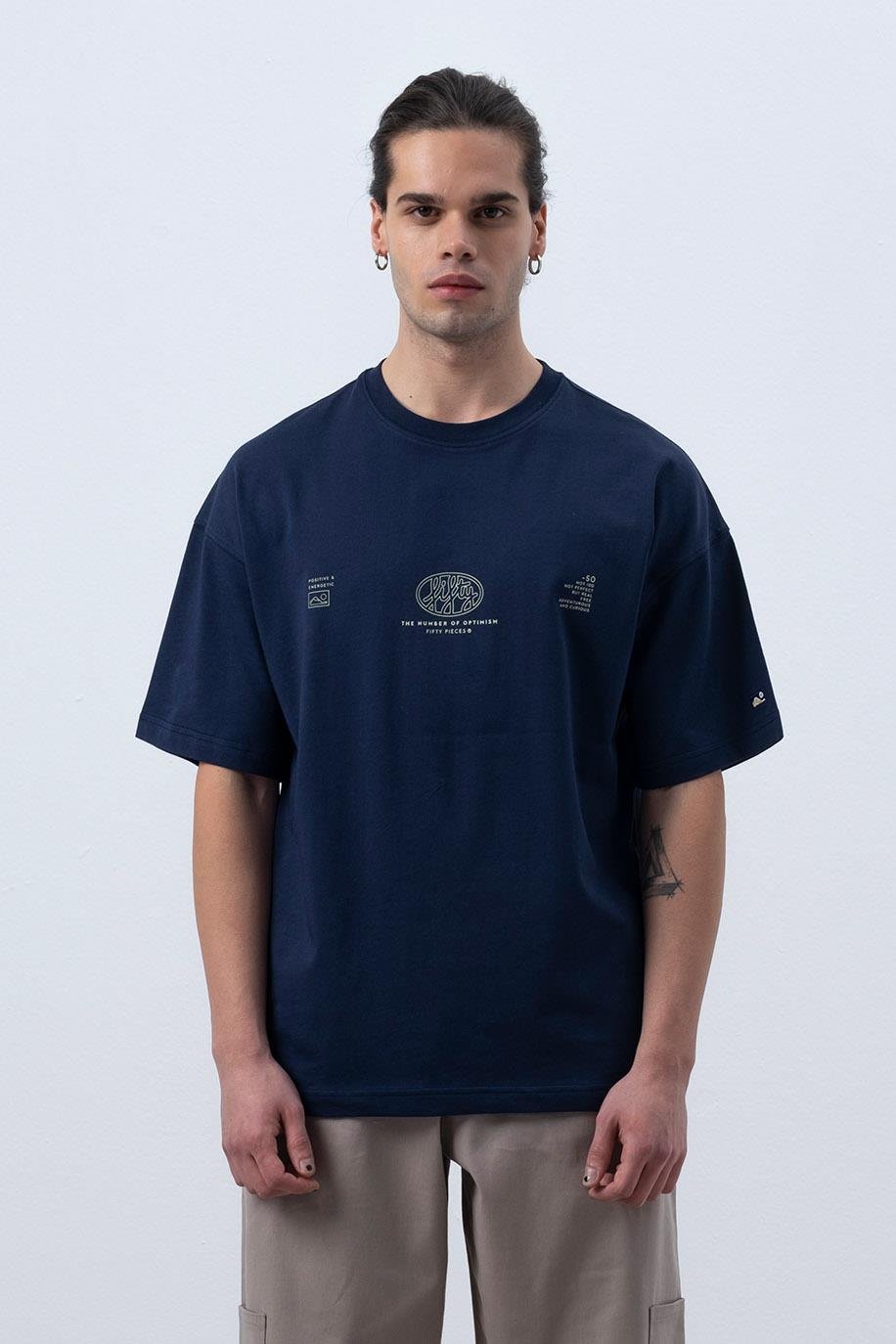 ERKEK CORE DÜŞÜK OMUZLU T-SHIRT