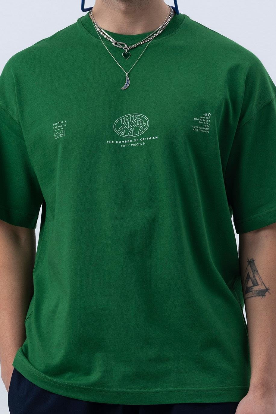 ERKEK CORE DÜŞÜK OMUZLU T-SHIRT