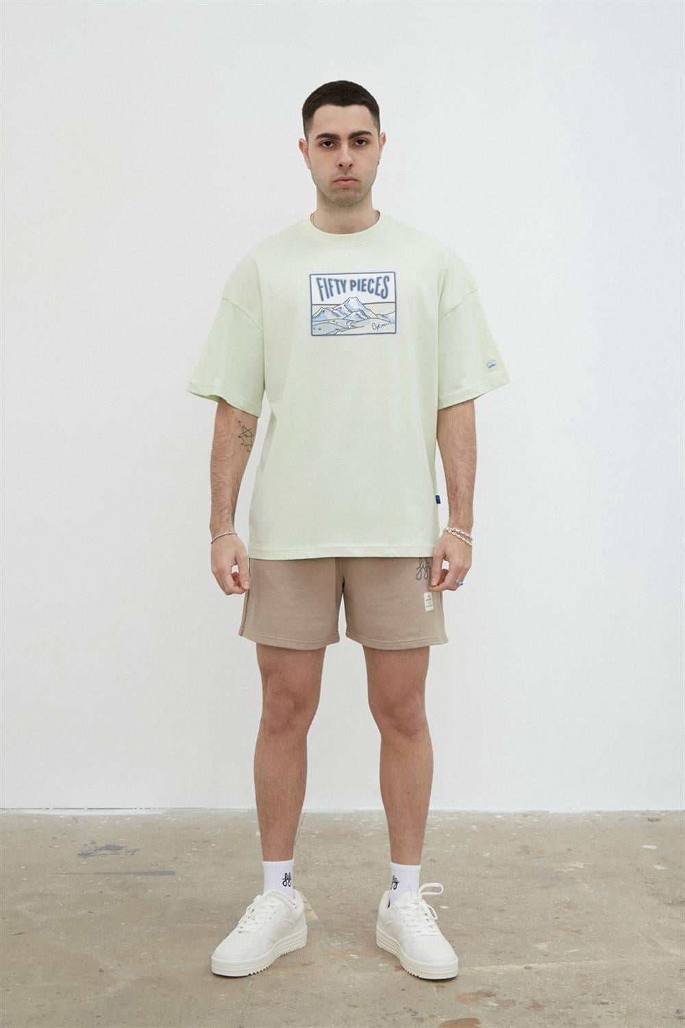 ERKEK DÜŞÜK OMUZLU T-SHIRT