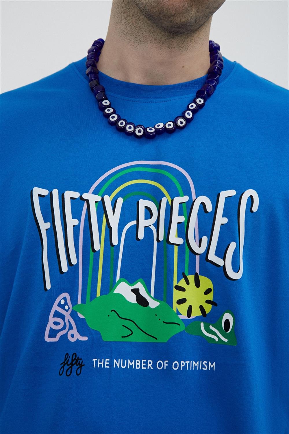 ERKEK DÜŞÜK OMUZLU T-SHIRT