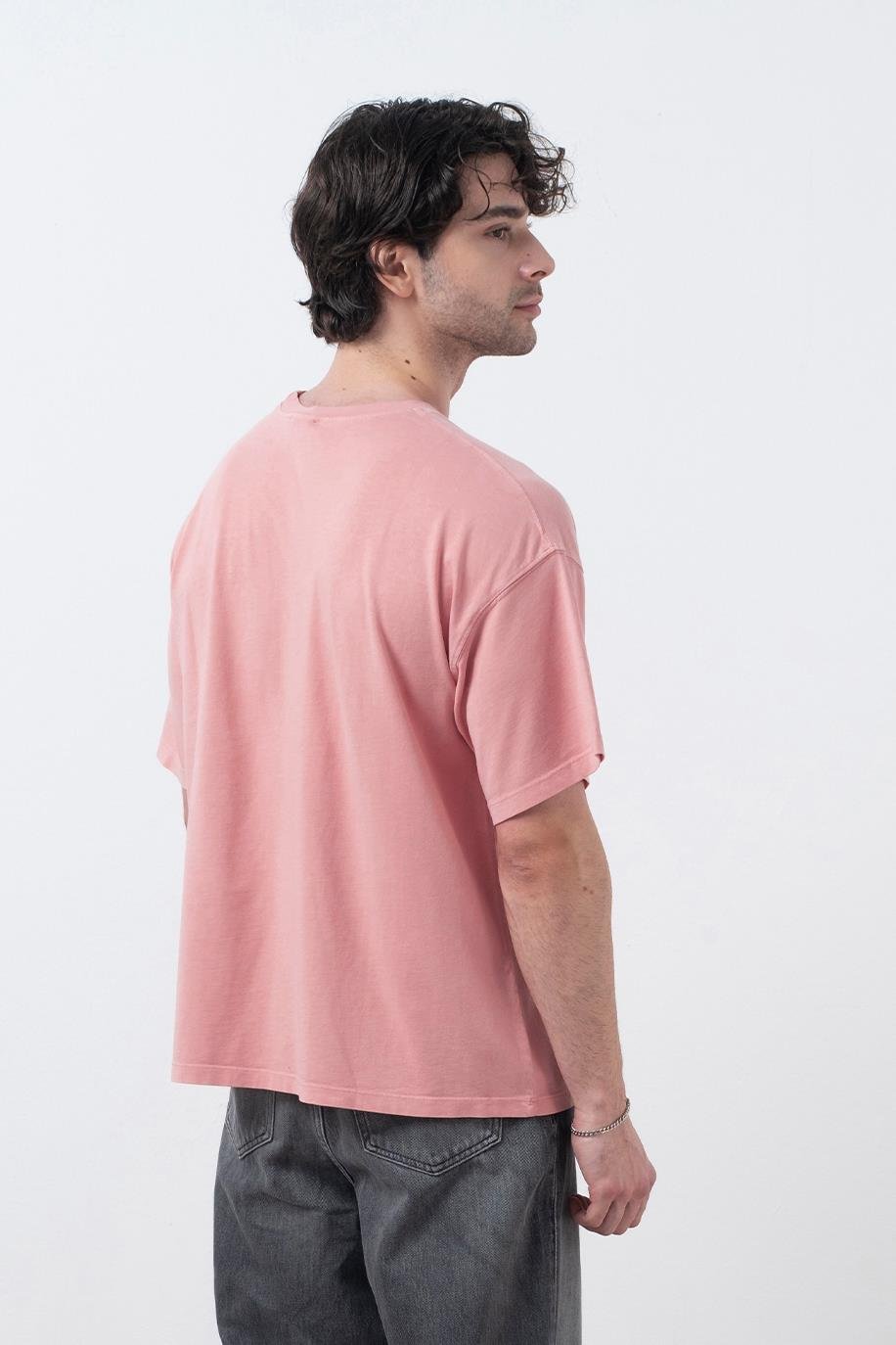 Men's Drop Shoulder Acid Wash T-Shirt