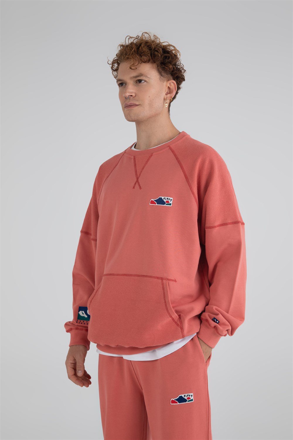 Erkek Oversize Sweatshirt