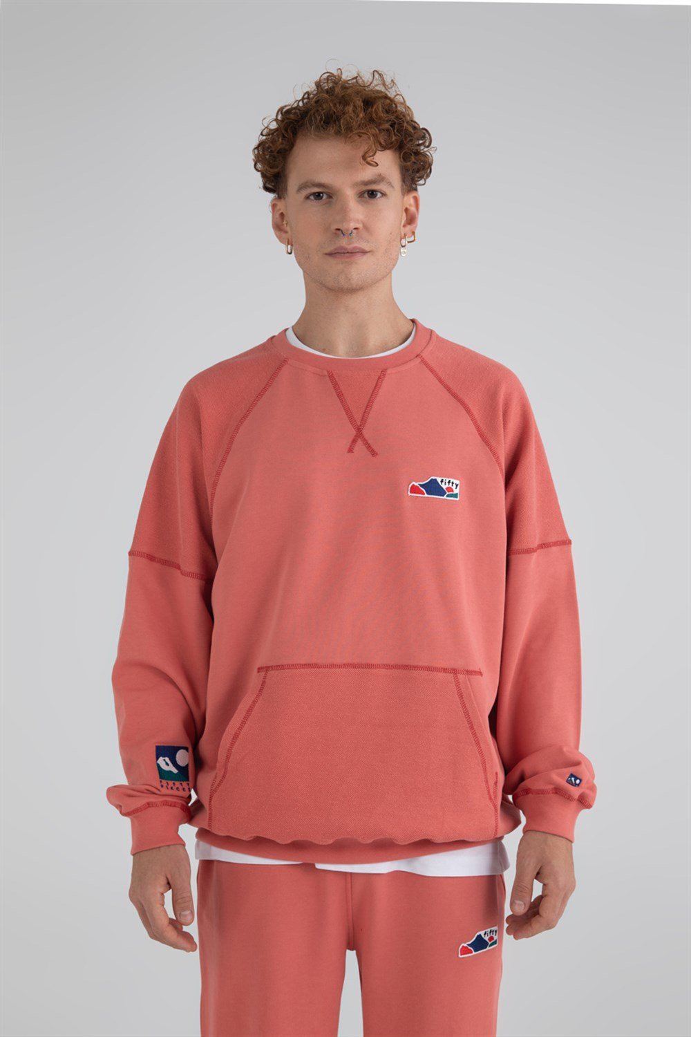 Erkek Oversize Sweatshirt