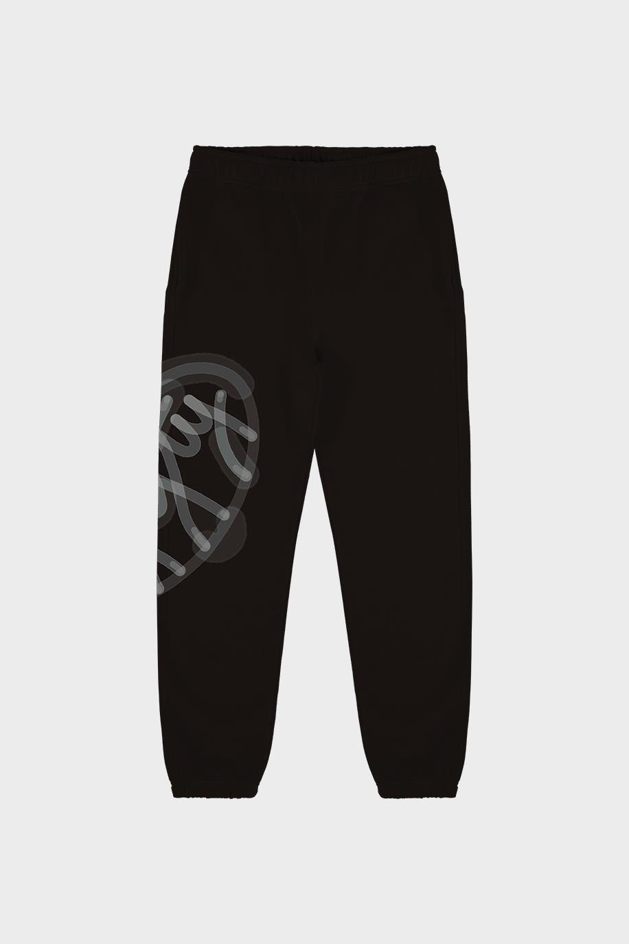 Erkek Kahverengi Loose Fit Jogger Pantolon
