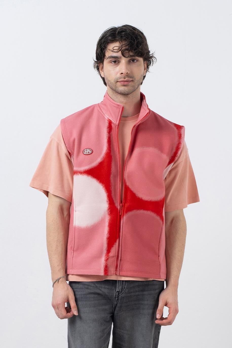 Men's Zippered Fleece Vest