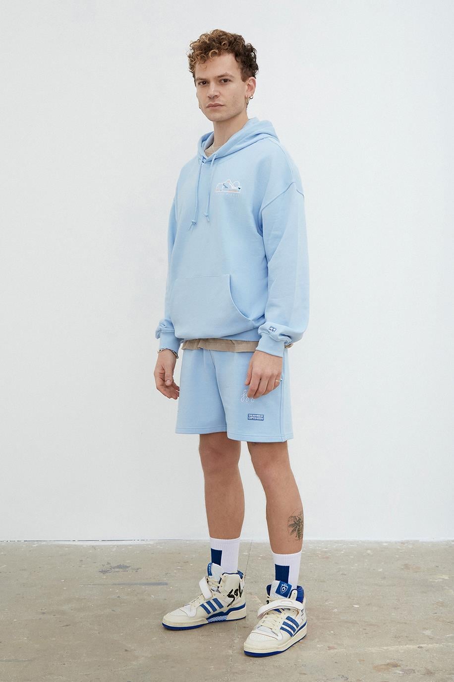 Men's Dropped Shoulder Hoodie