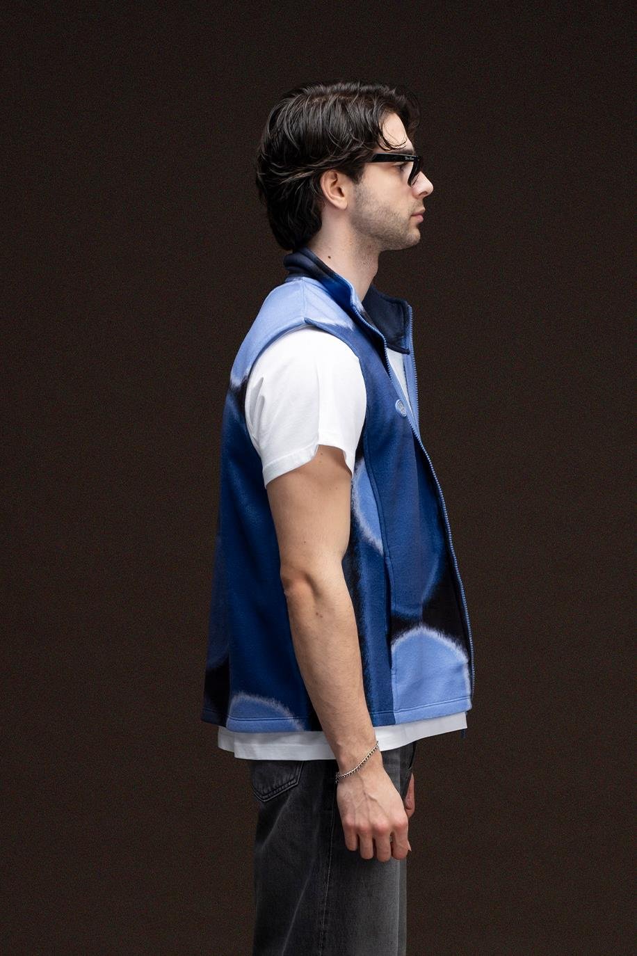 Men's Zippered Fleece Vest